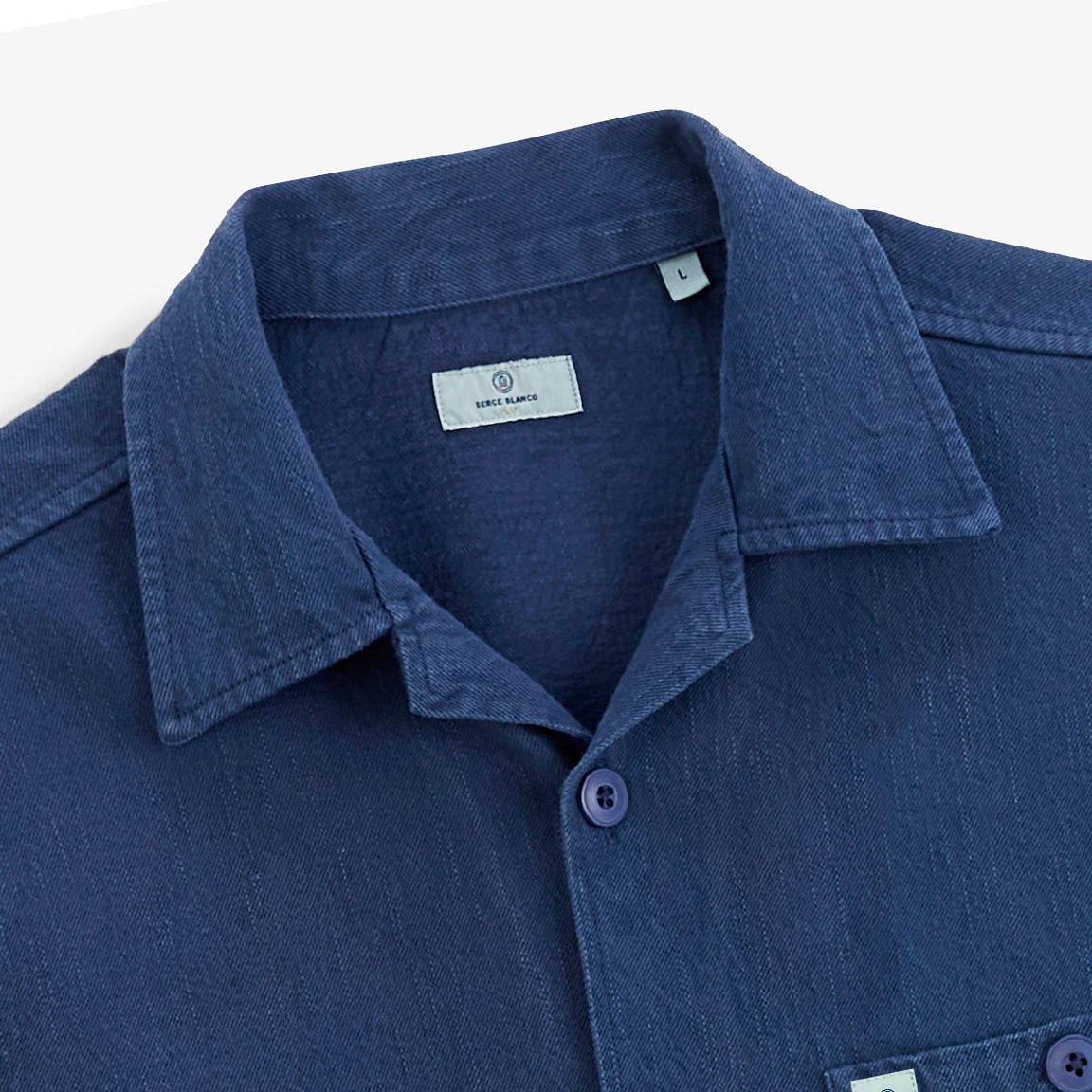 Veste worker Warren coton bleu SBPLAY