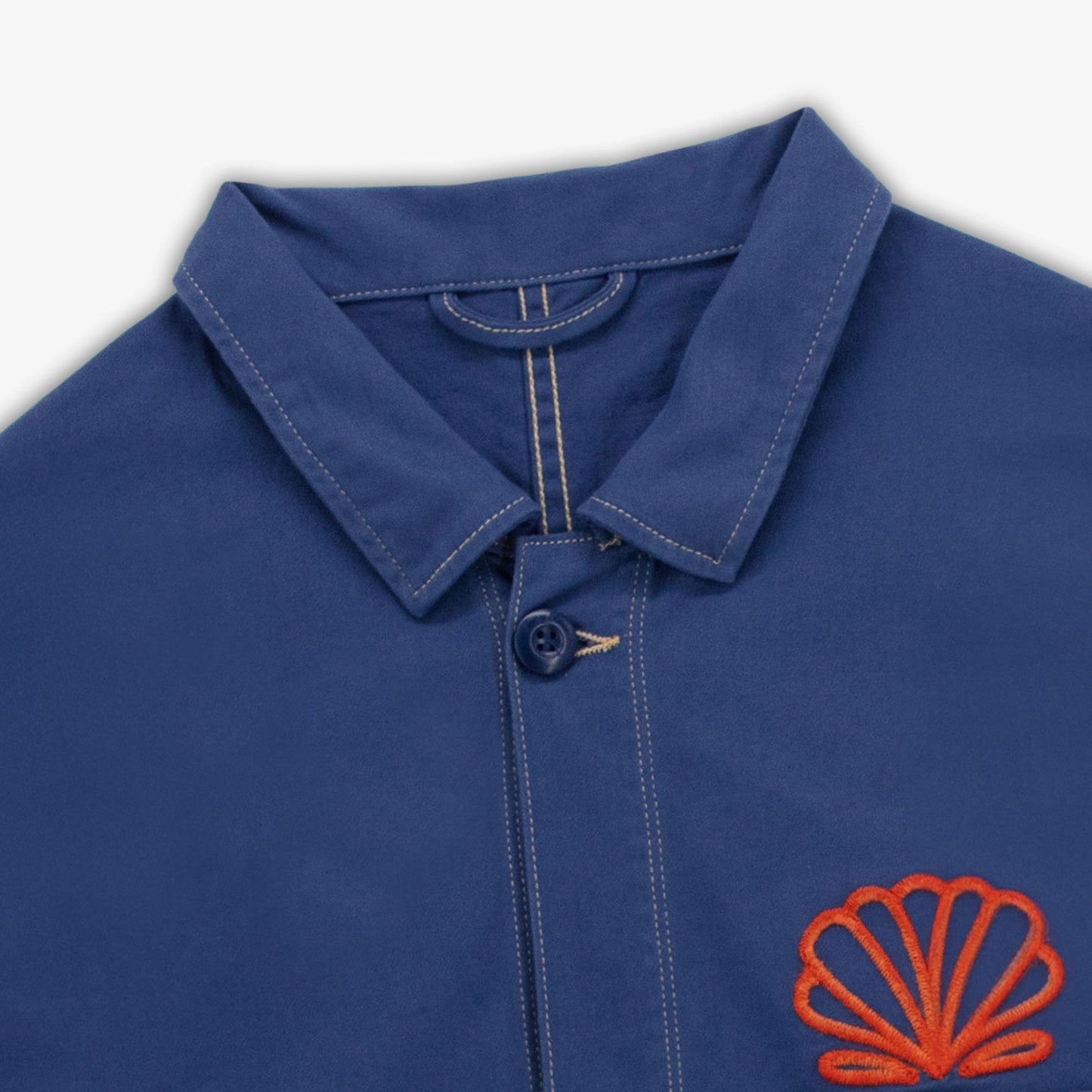 Wendel worker jacket embroidered in nation blue