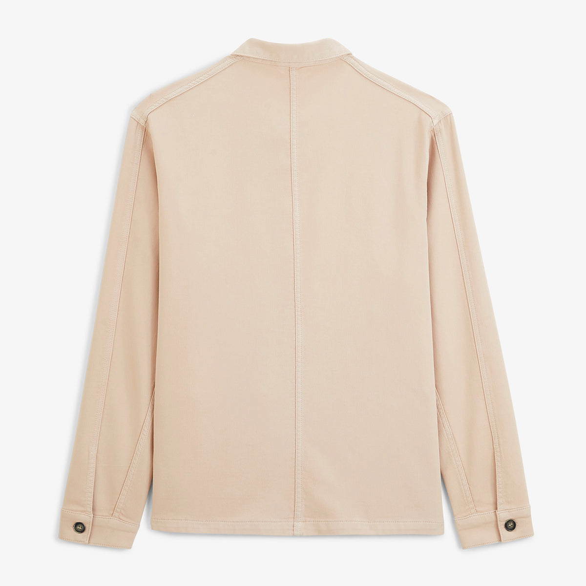 Veste worker Wendel chevron coton beige travertin
