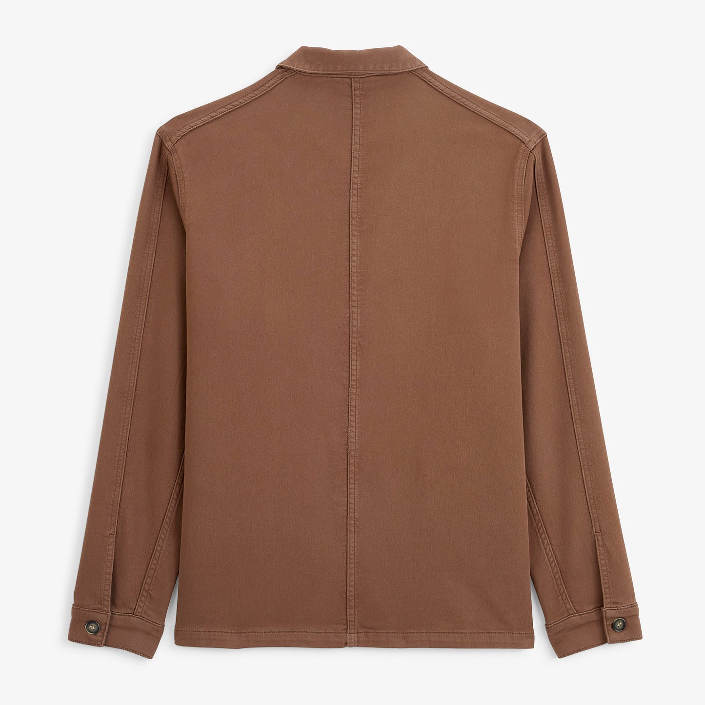 Veste worker Wendel chevron coton marron brownie