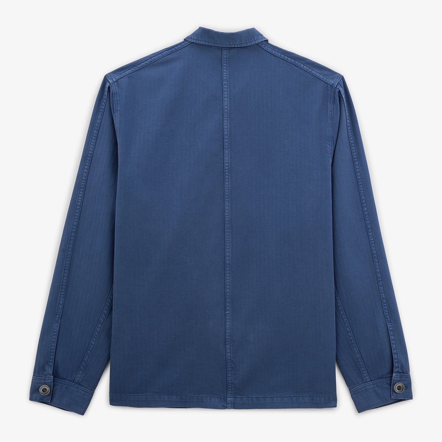 Wendel worker jacket in nation blue herringbone