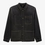 Wendel worker jacket in dark gray denim