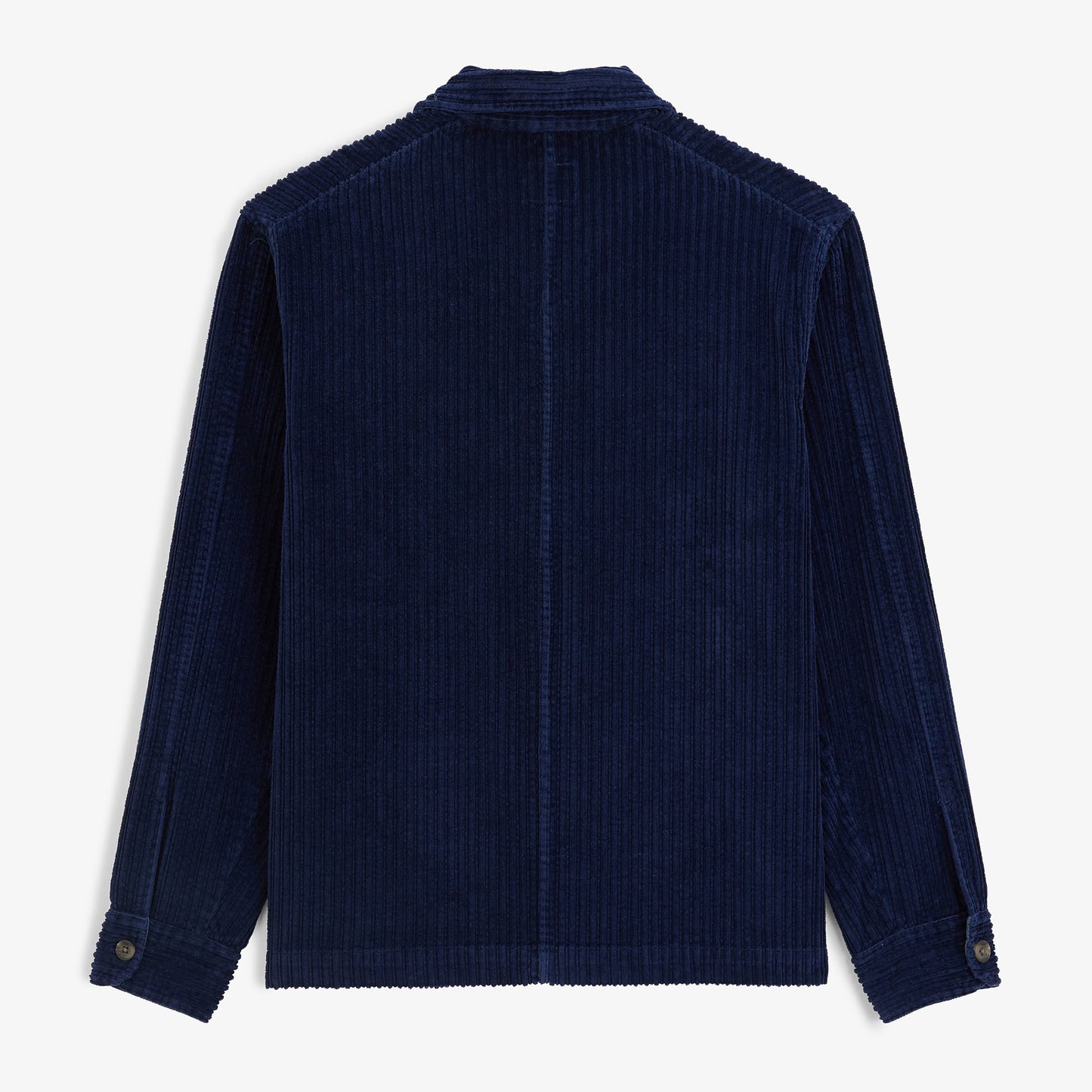 Veste worker Wael velours côtelé bleu marine