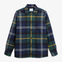 Veste worker Wael carreaux vert pivert