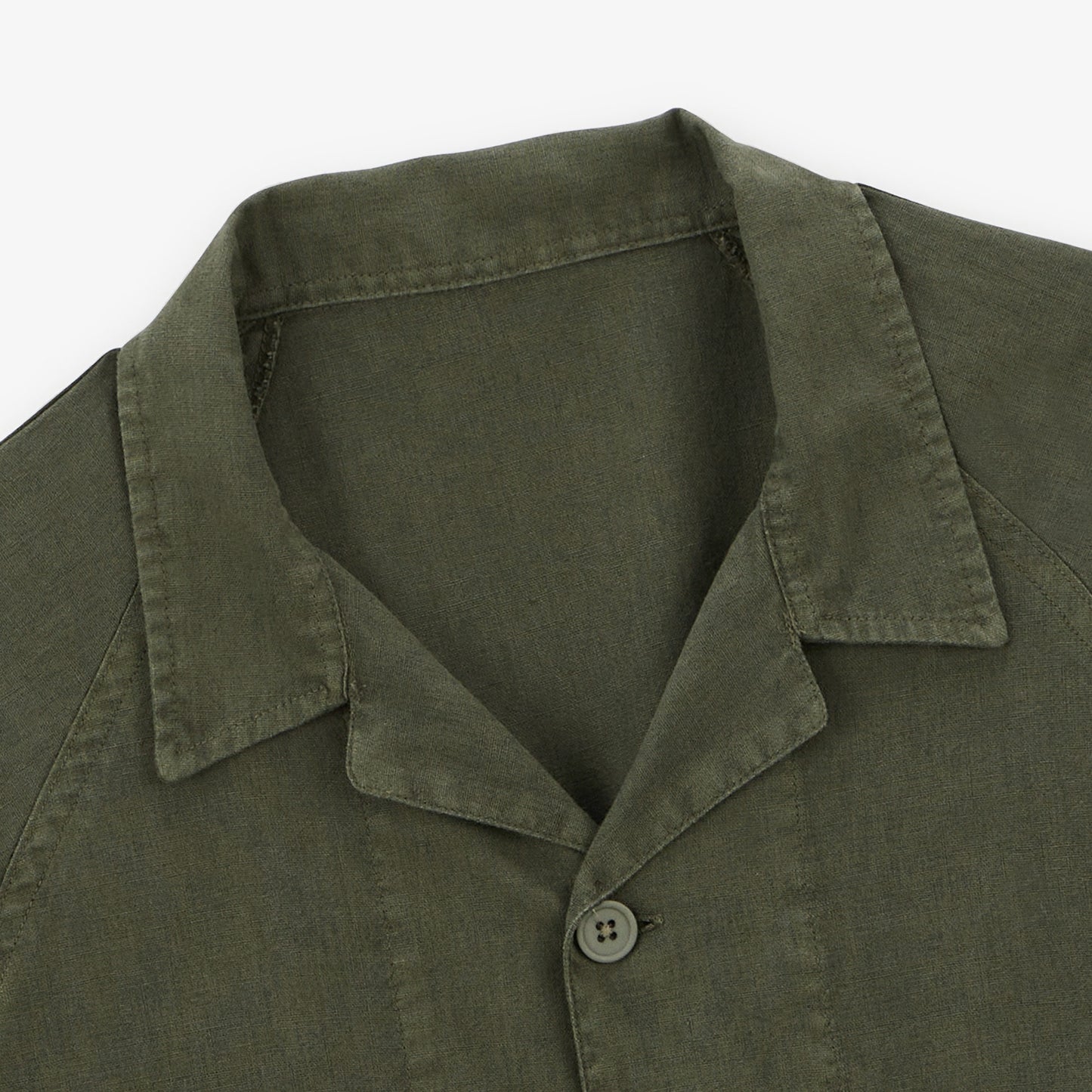 Wakura worker jacket in teak linen