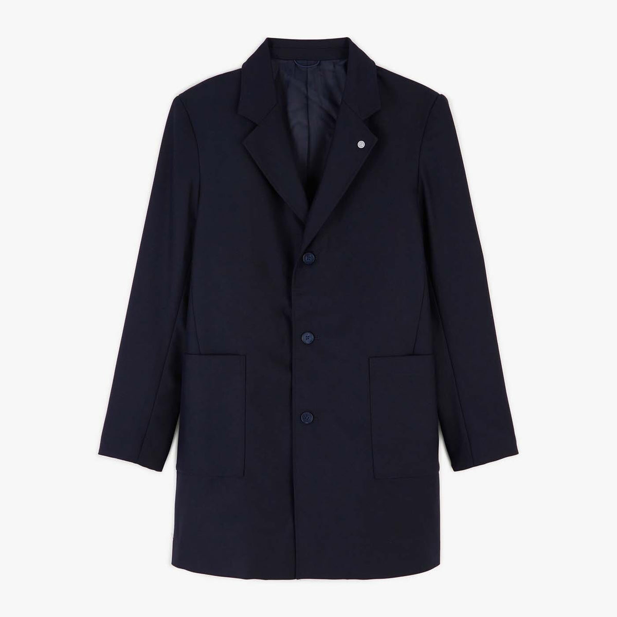 Manteau Jules bleu bleu marine – Serge Blanco - Main Image