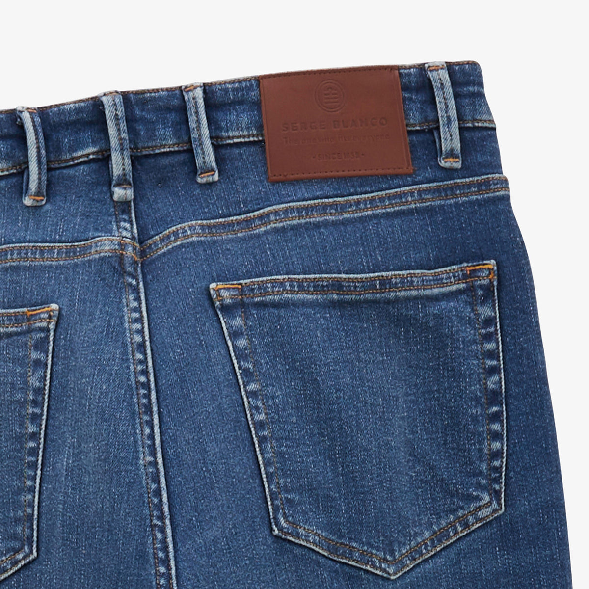 Jean 325 slim powertwist blue