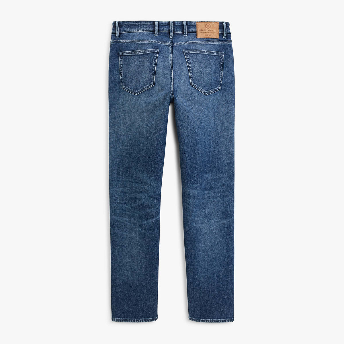 Jean 325 slim en denim stretch Powertwist bleu moyen délavé