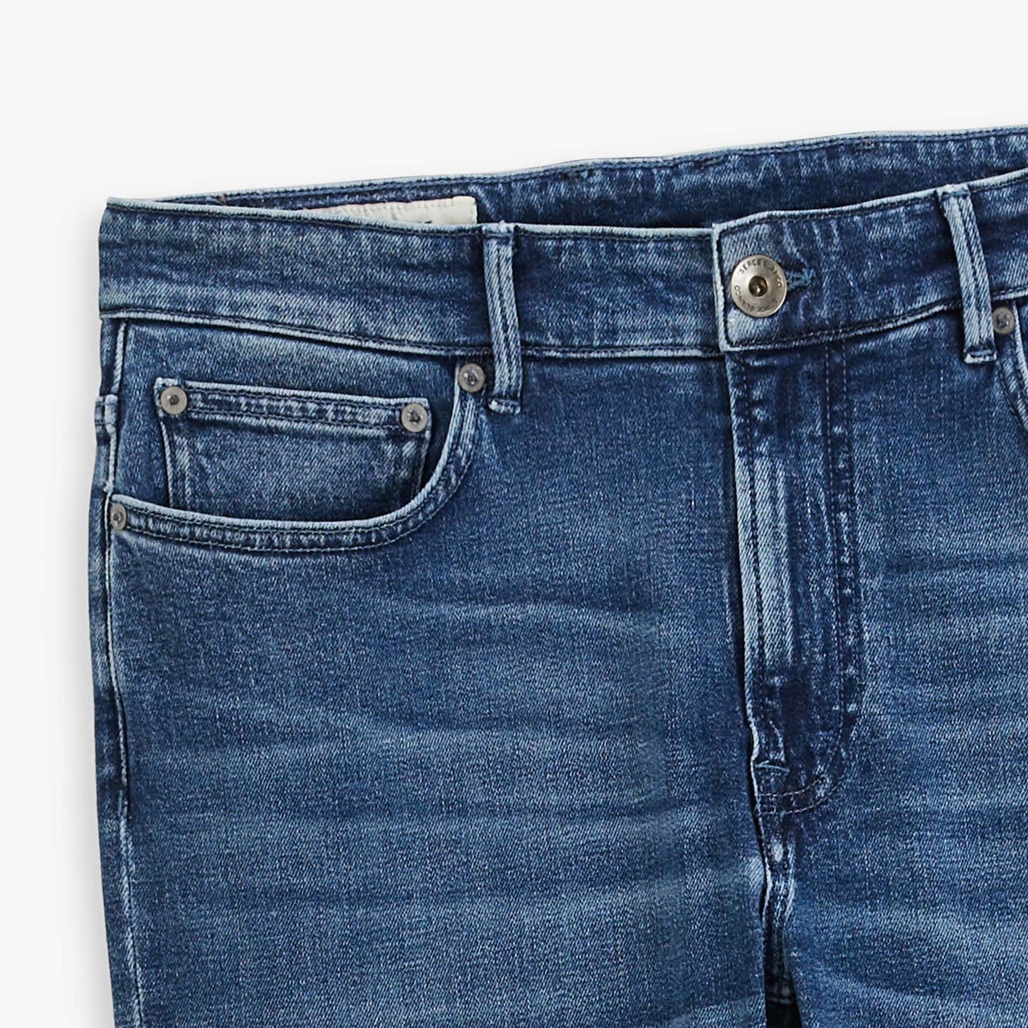 Jean 325 slim en denim stretch Powertwist bleu moyen délavé