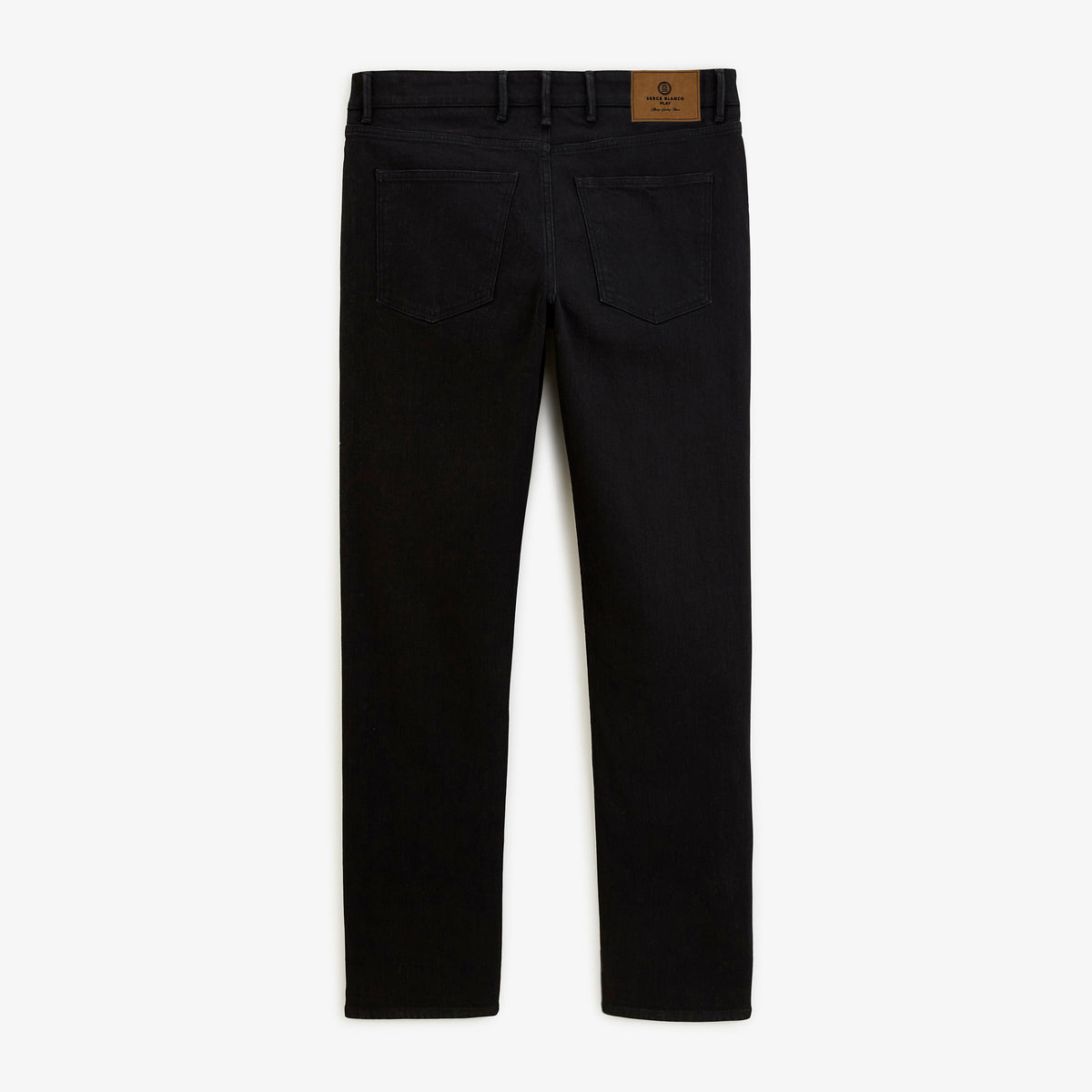 Jean 331 tapered en coton noir intense