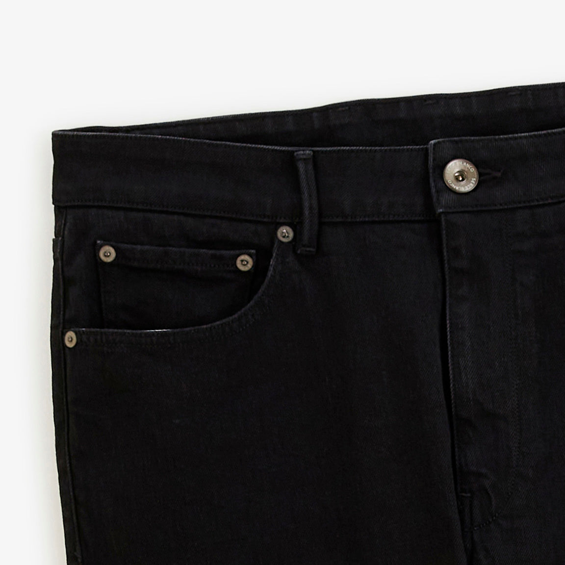 Jean 331 tapered en coton noir intense