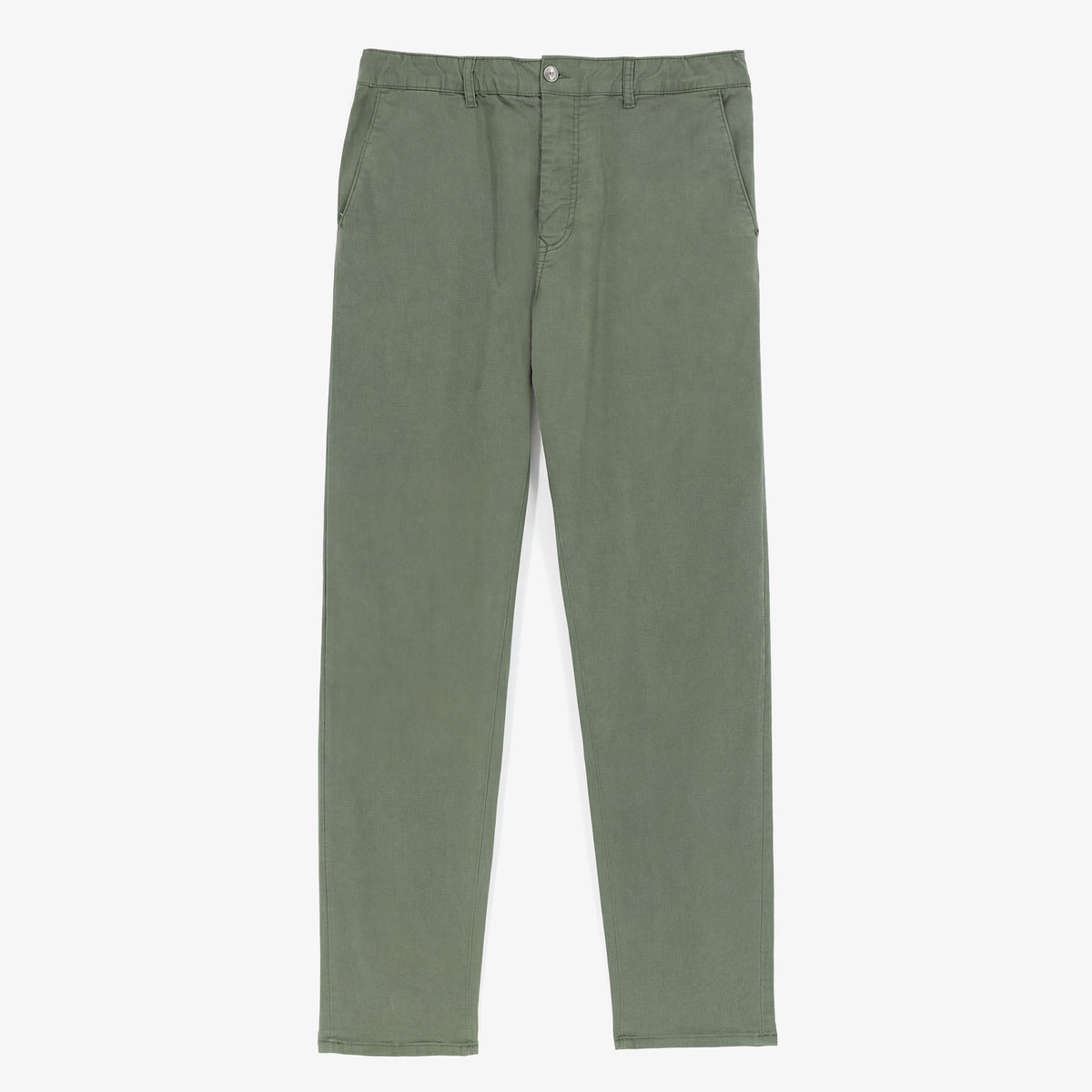 Chino 549 comfort con elastico in vita, verde kaki