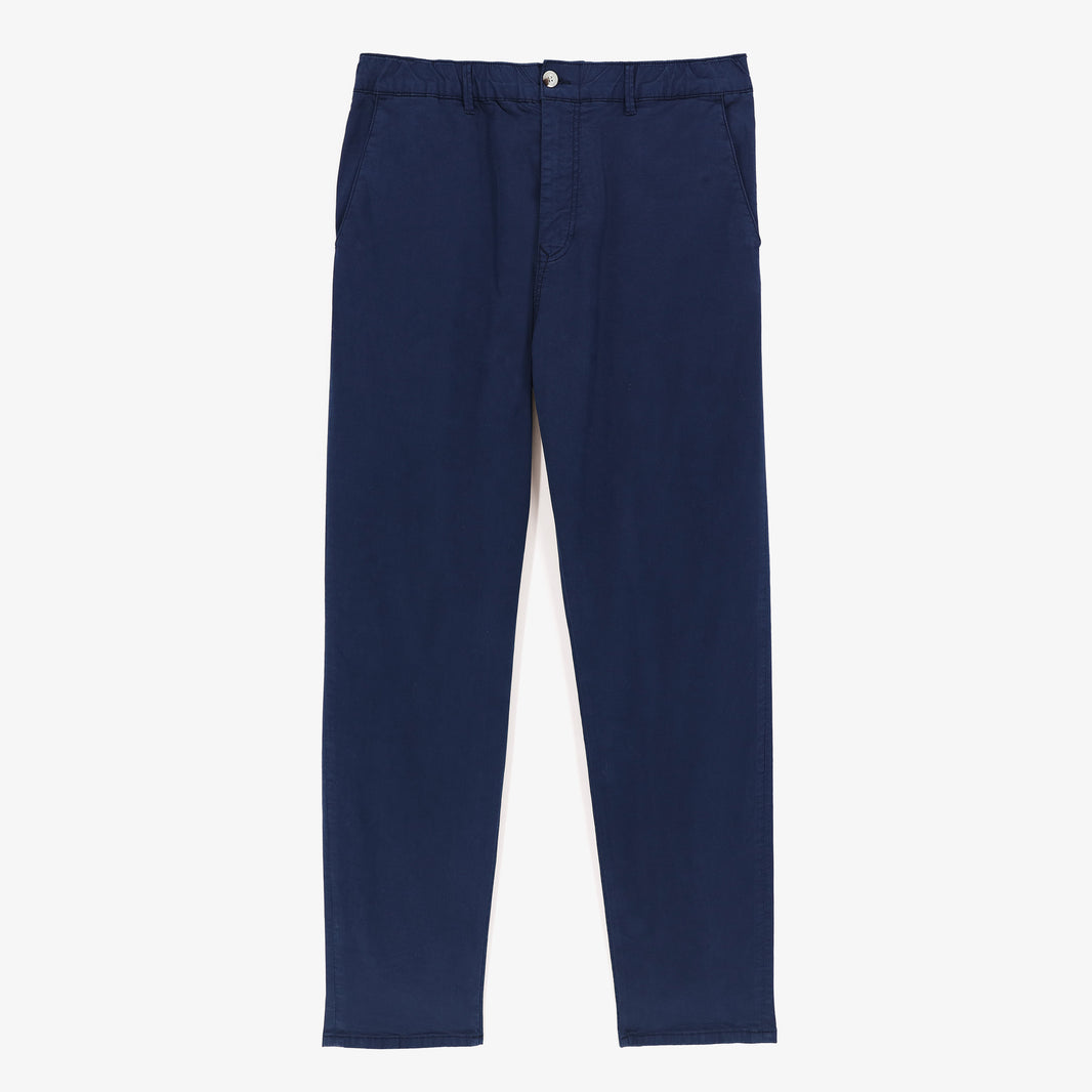 Chino 549 comfort con elastico in vita, blu navy