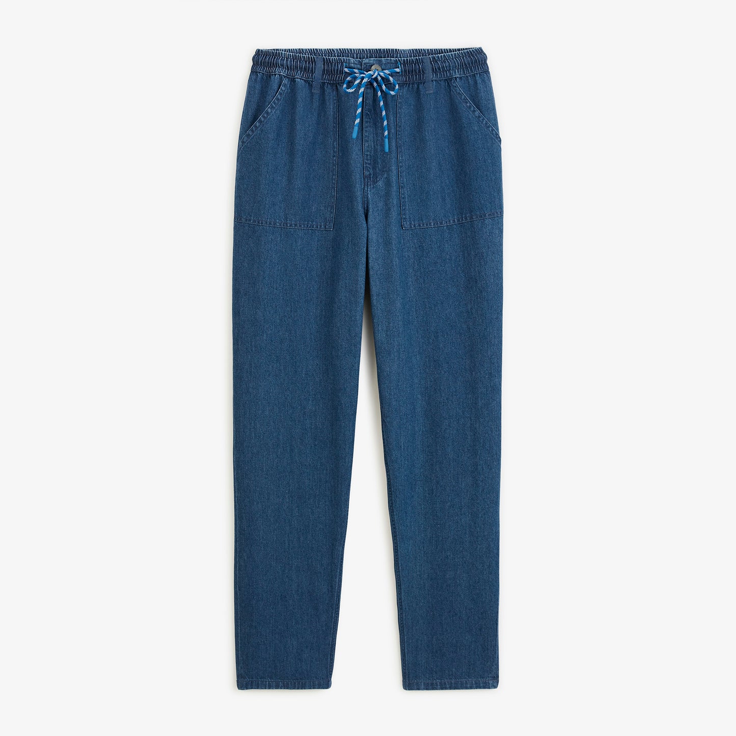 Pantalon 551 en coton à taille élastiquée bleu PLAY