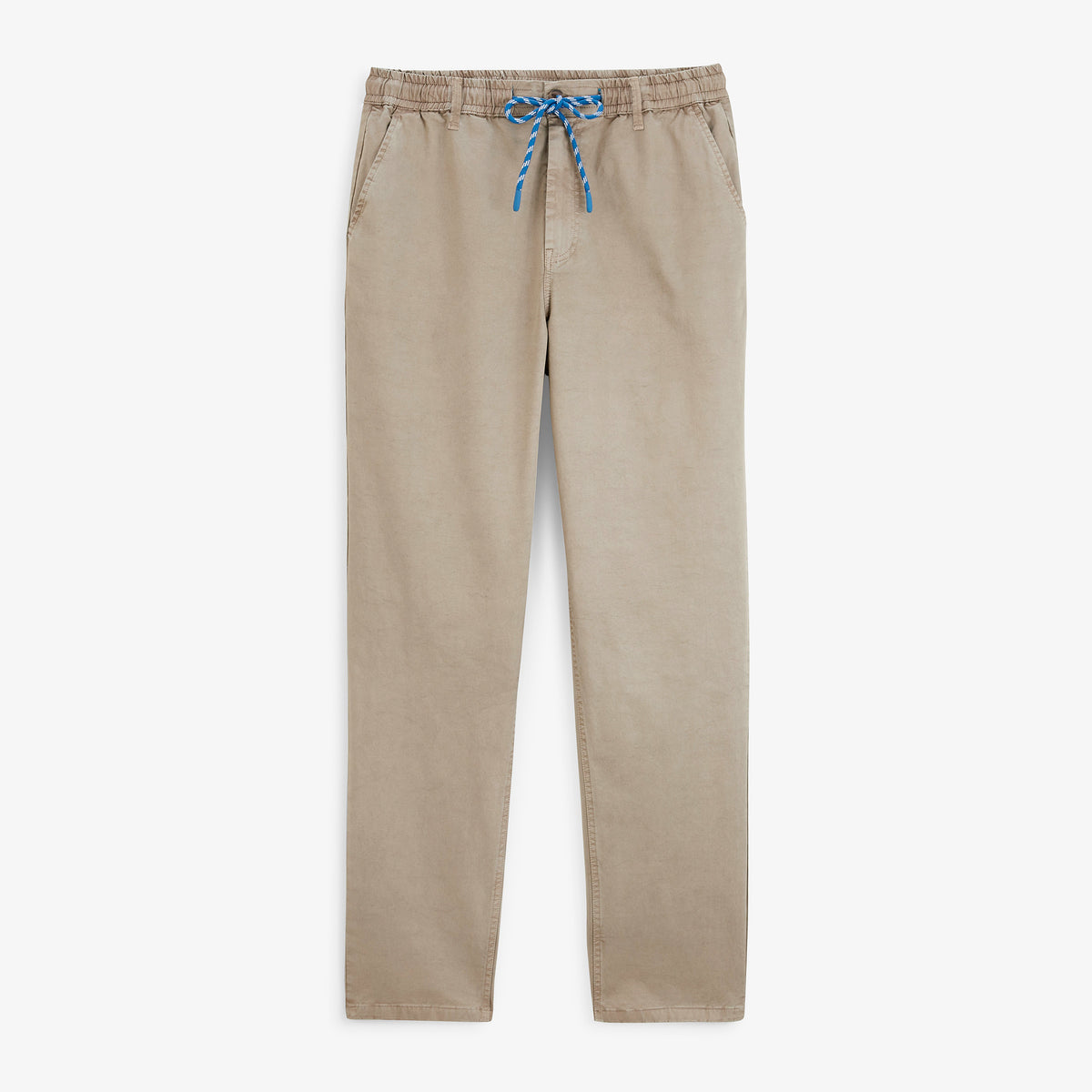 Pantalon 558 en coton stretch à taille élastiquée beige cachemire SBPLAY