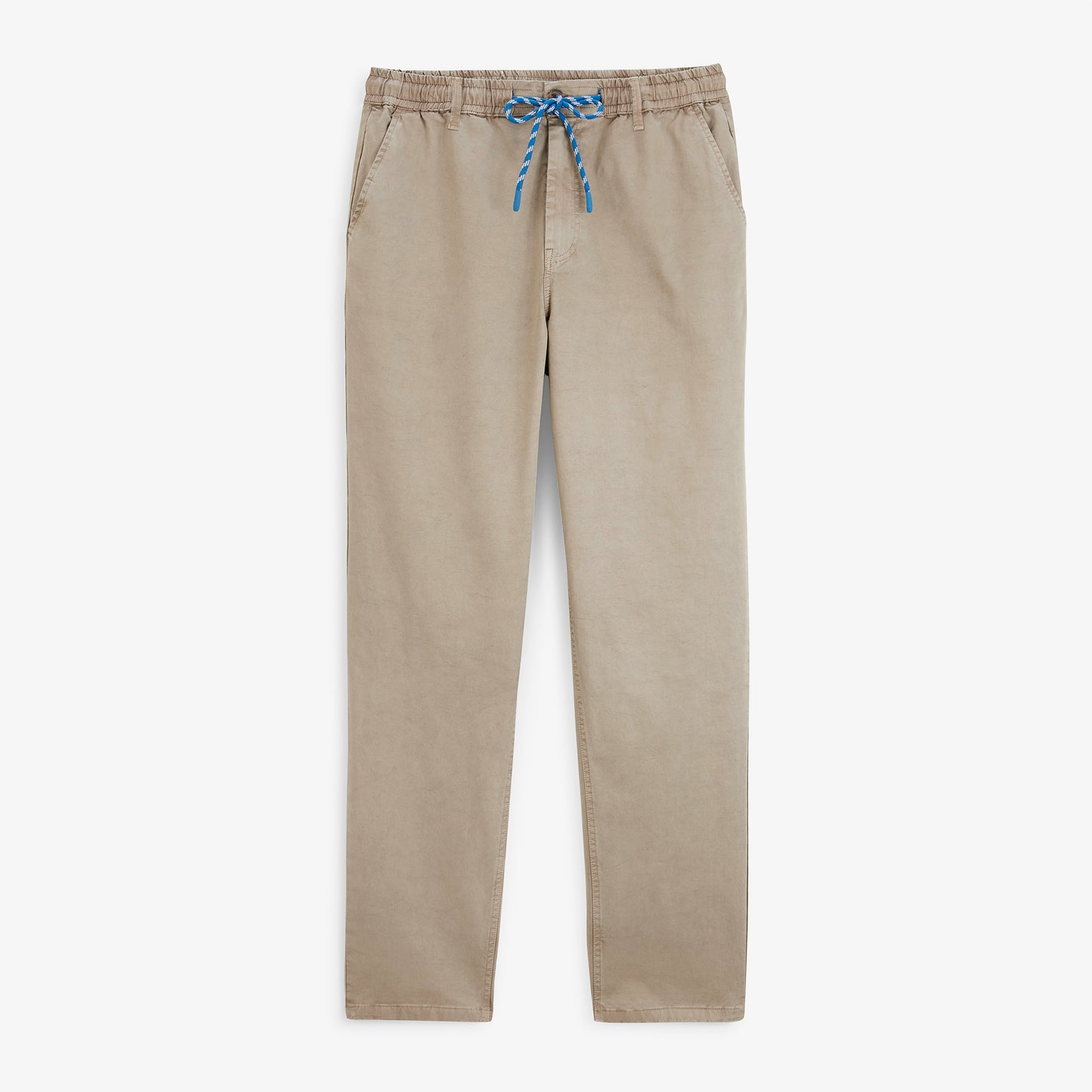 Pantalon 558 en coton stretch à taille élastiquée beige cachemire SBPLAY