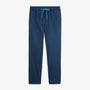 Pantalon 558 en coton stretch à taille élastiquée bleu SBPLAY