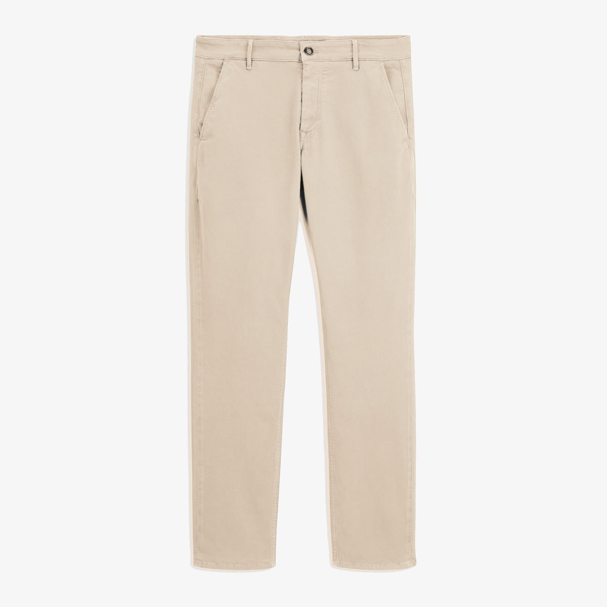 Chino 702 en coton stretch coupe confort beige travertin