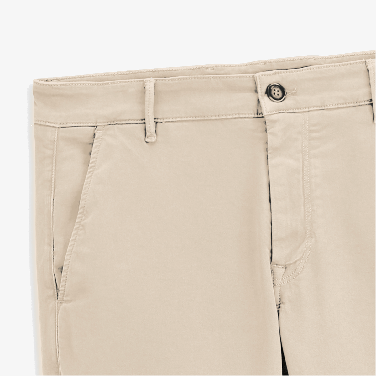 Chino 702 en coton stretch coupe confort beige travertin