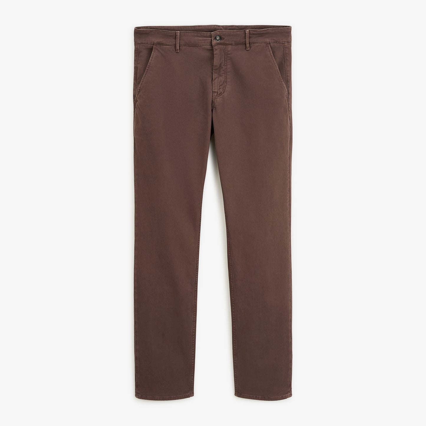 Chino 702 en coton stretch coupe confort marron brownie