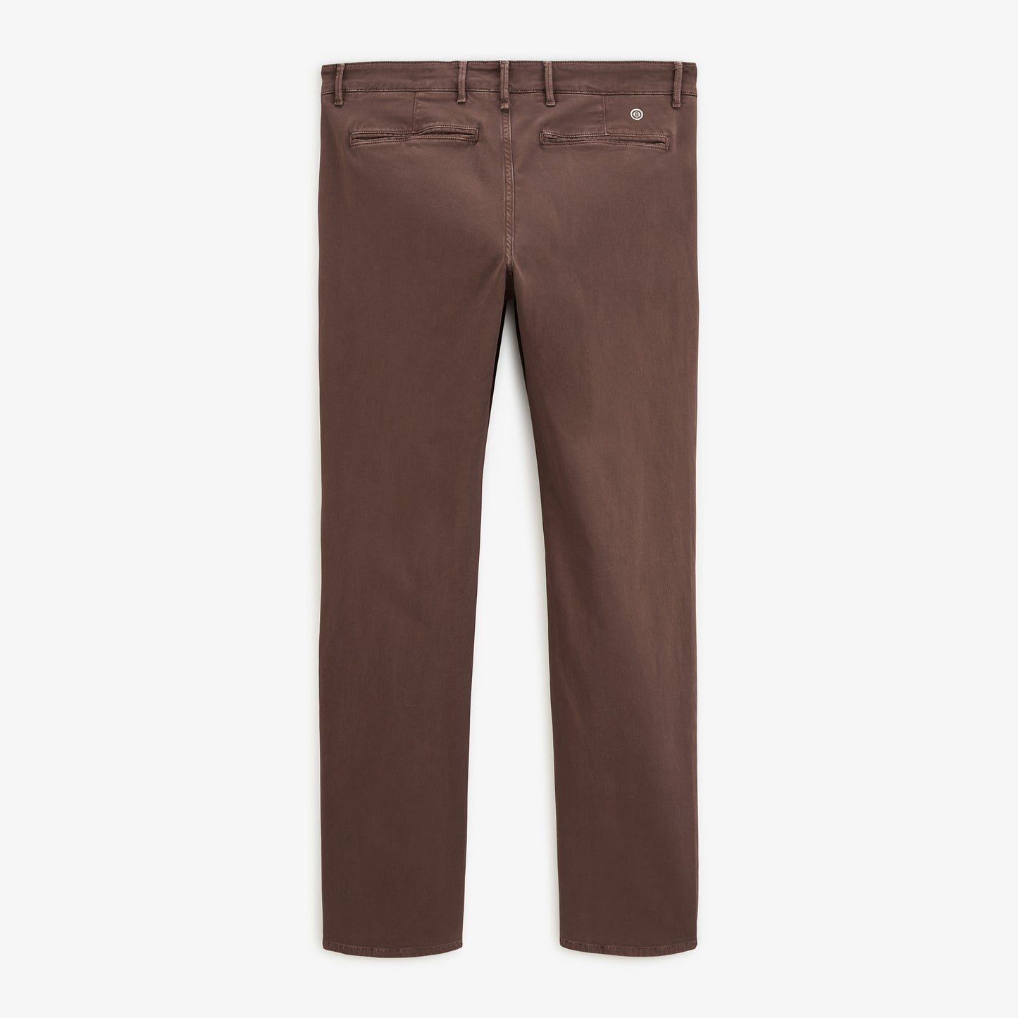 Chino 702 en coton stretch coupe confort marron brownie