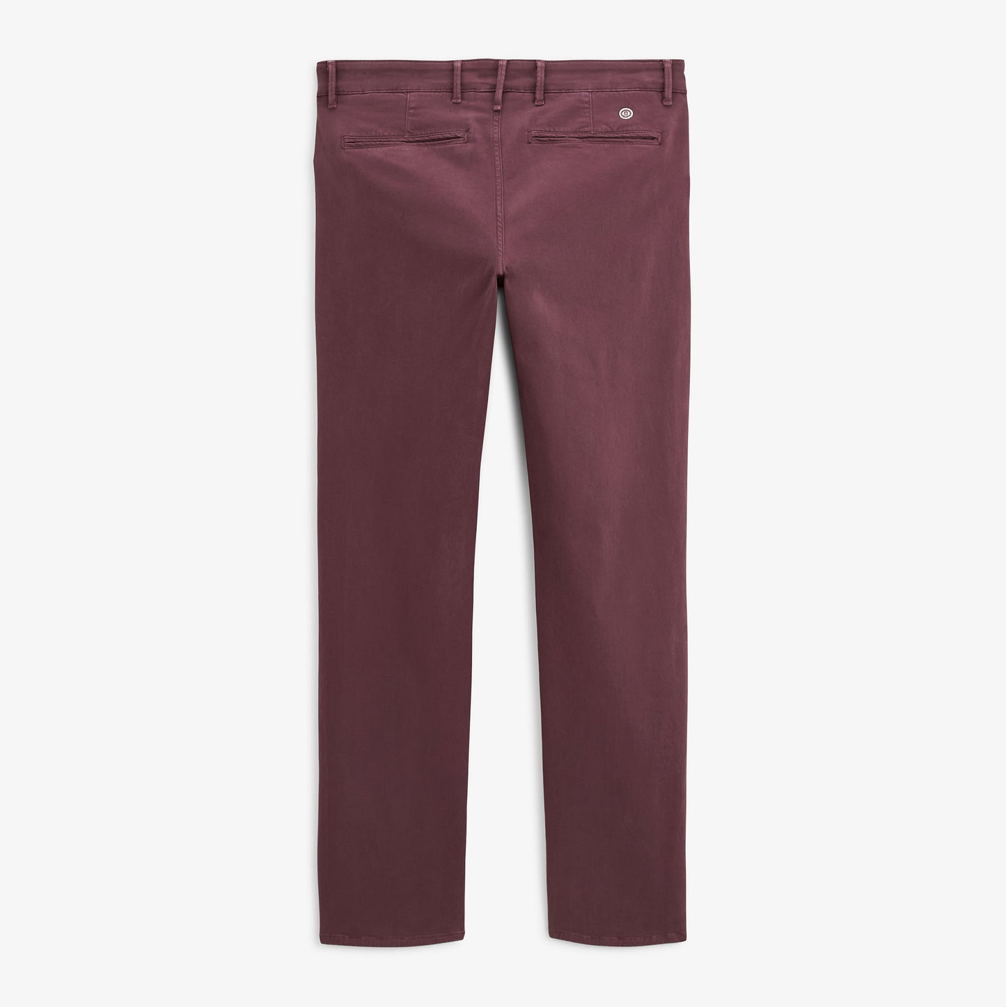Chino 702 en coton stretch coupe confort rouge vigne