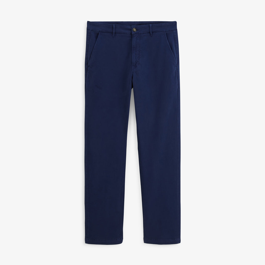 Chino 702 en coton stretch coupe confort bleu lupin