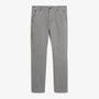 Chino 702 en coton stretch coupe confort gris plume