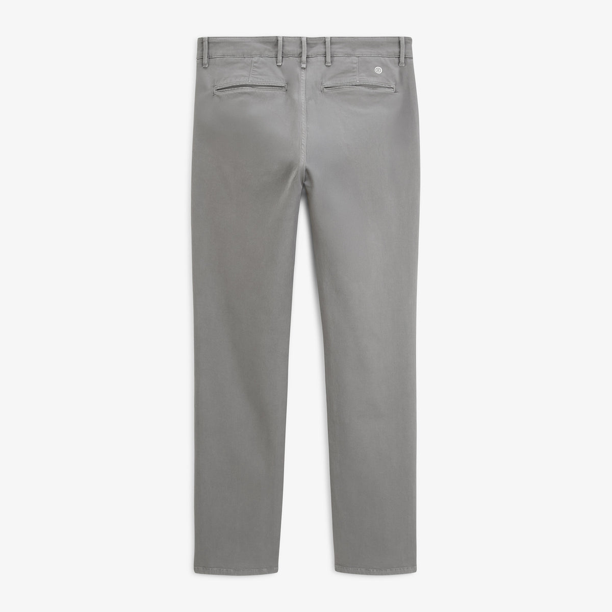 Chino 702 en coton stretch coupe confort gris plume
