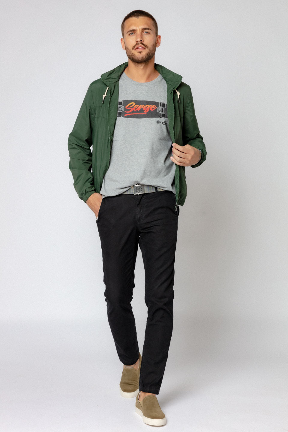 Pantalon chino 702 noir