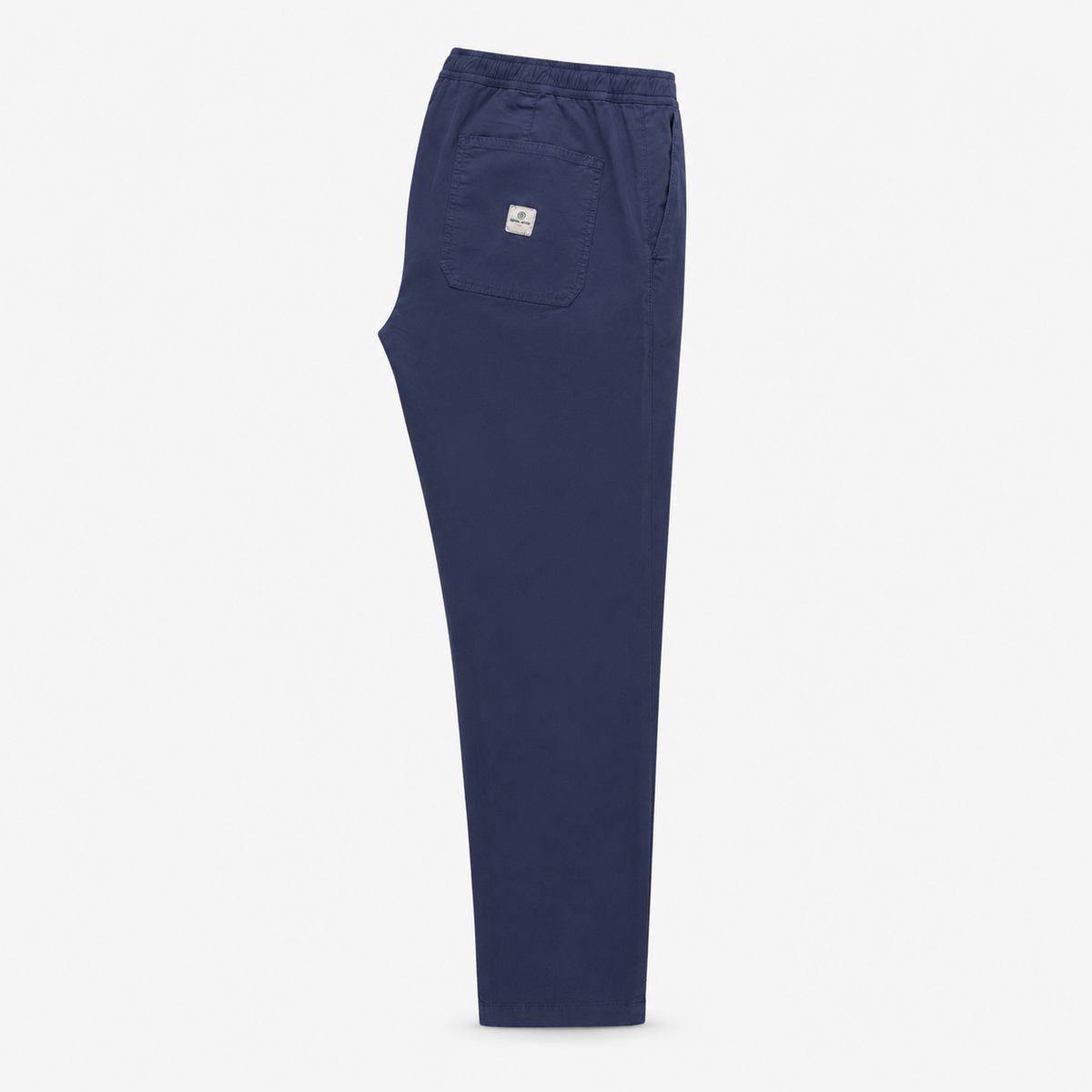 Chino 743 élastiqué toile parachute bleu denim coupe large