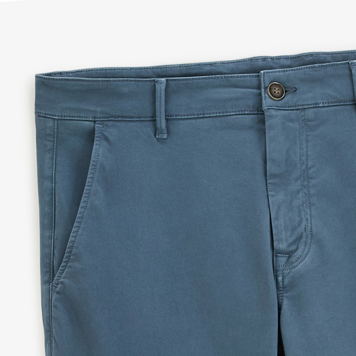 Chino 751 en coton stretch coupe droite bleu SBPLAY