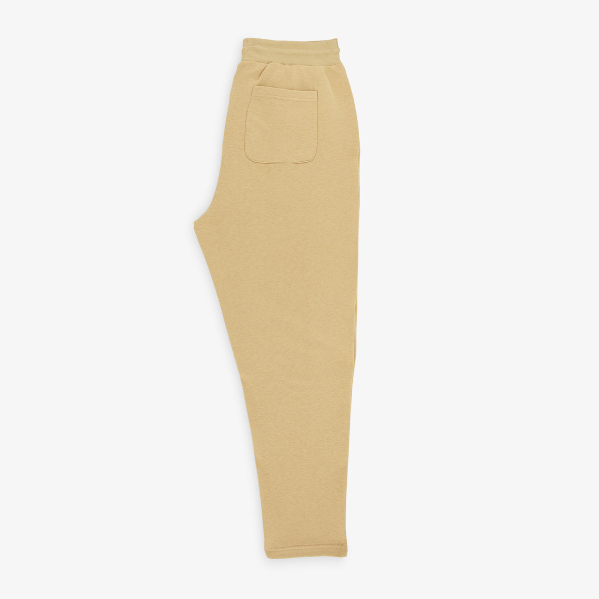 Jogging Paolo en coton gratté beige