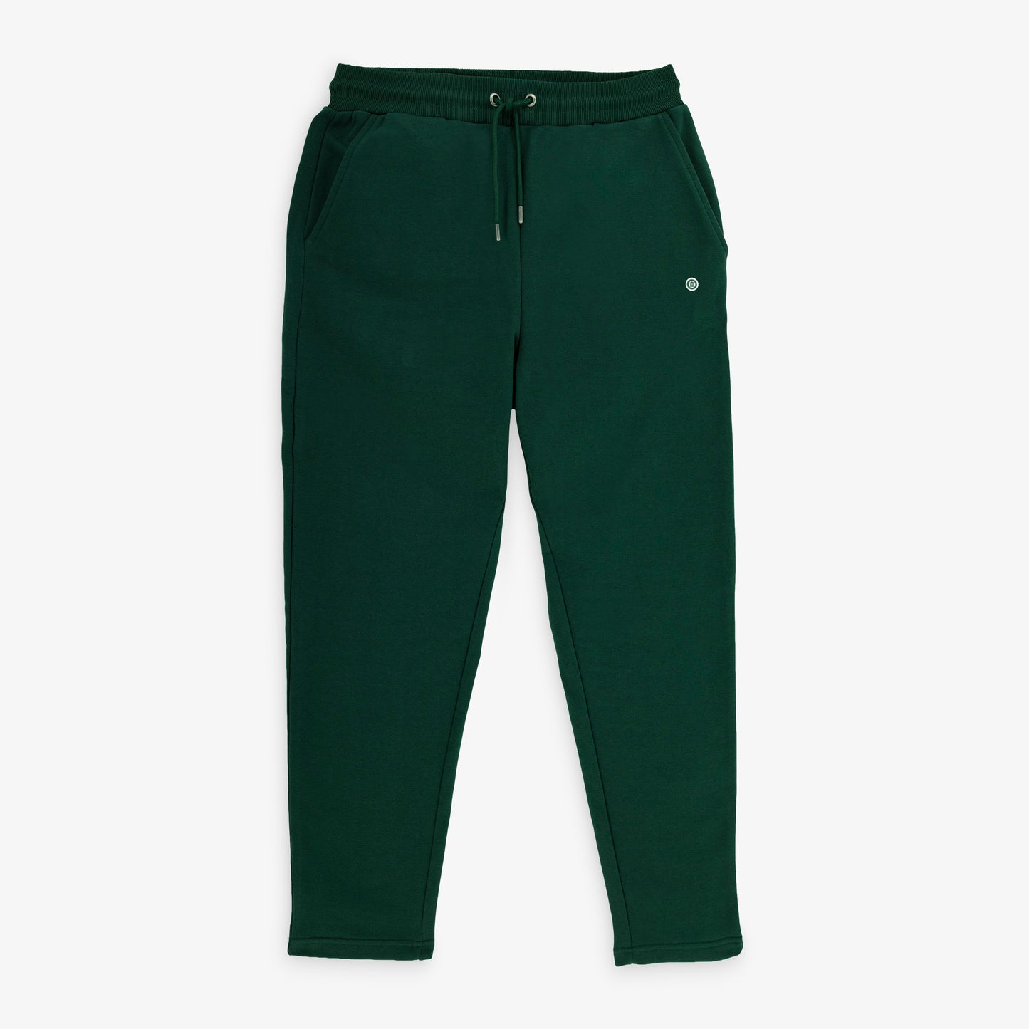 Jogging Paolo en coton gratté vert
