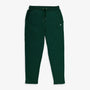 Jogging Paolo en coton gratté vert