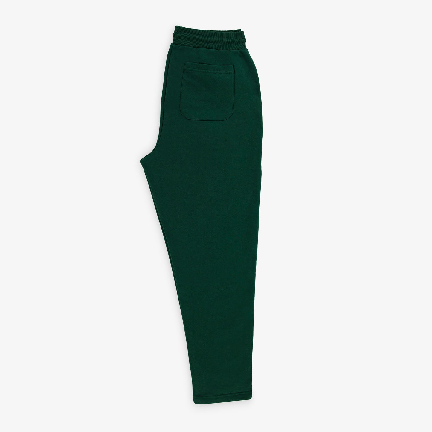 Jogging Paolo en coton gratté vert