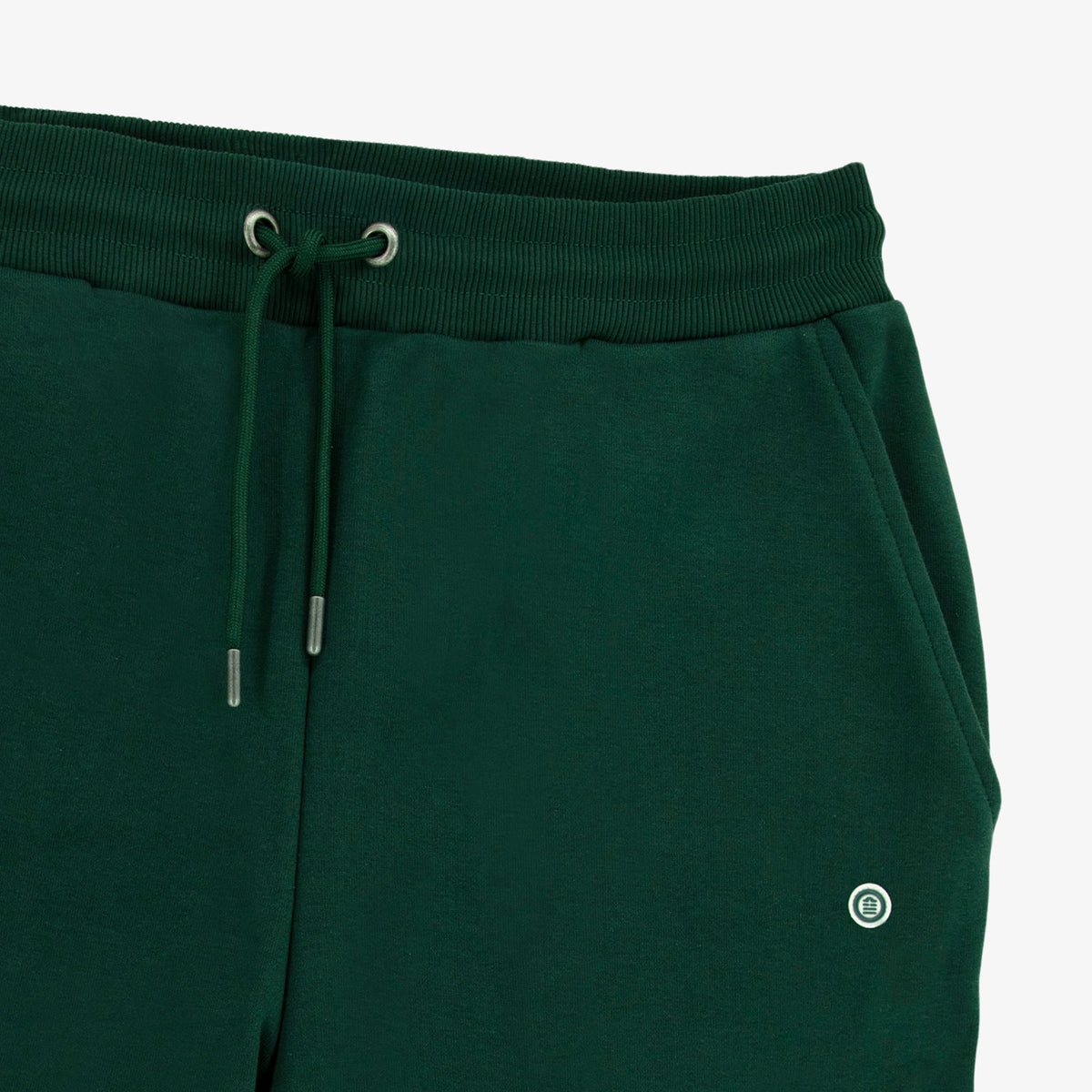 Jogging Paolo en coton gratté vert