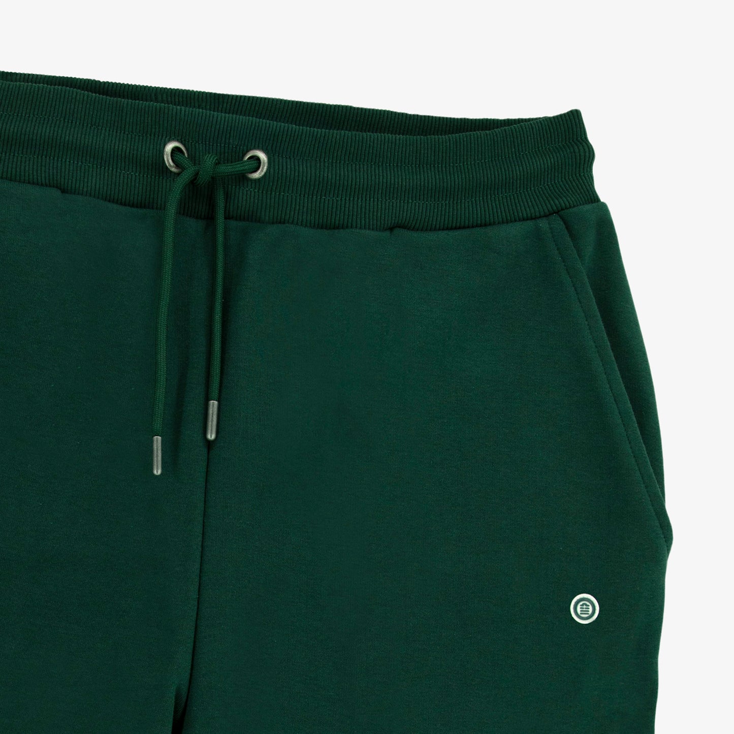 Jogging Paolo en coton gratté vert