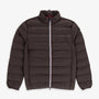 Doudoune manches longues homme col montant marron brownie Piumino