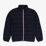 Doudoune manches longues homme col montant bleu marine Piumino