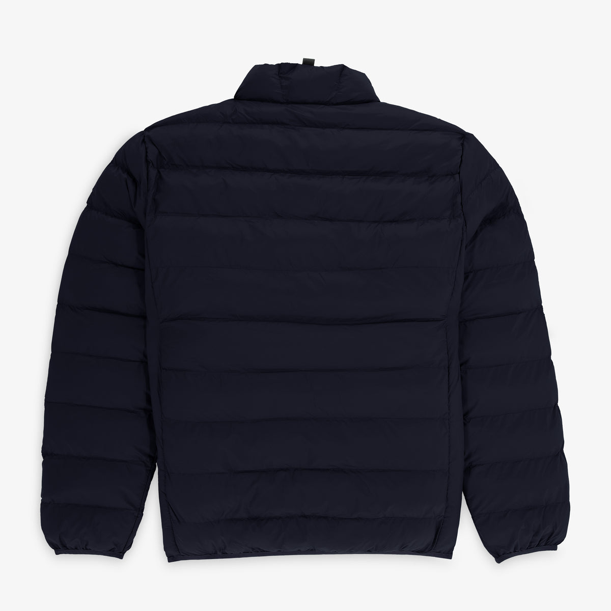 Doudoune manches longues homme col montant bleu marine Piumino