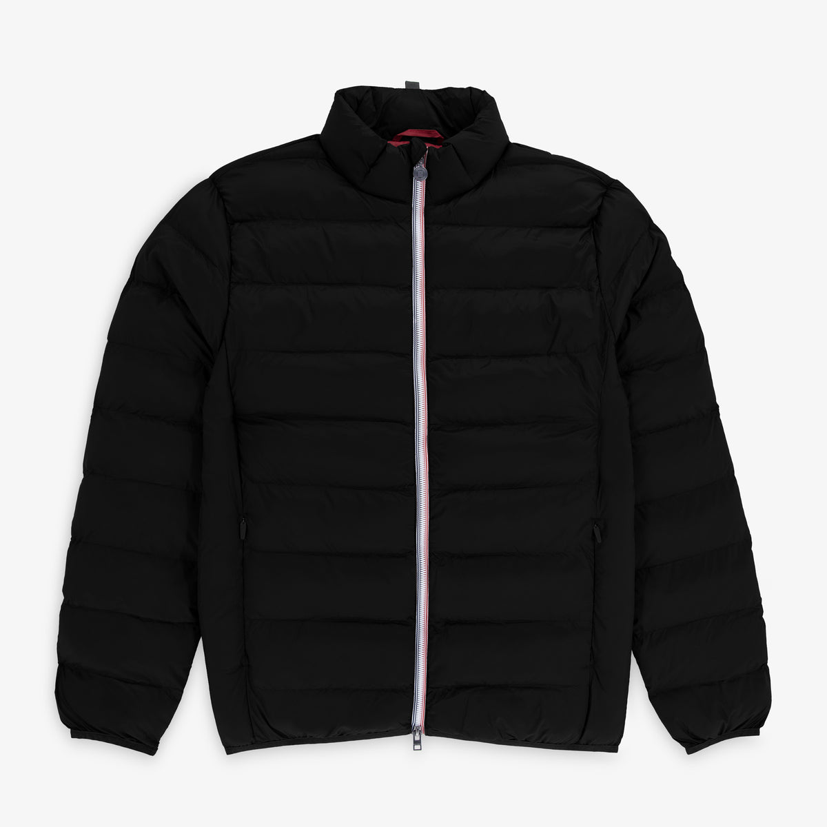Doudoune manches longues homme col montant noir Piumino