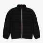 Doudoune manches longues homme col montant noir Piumino