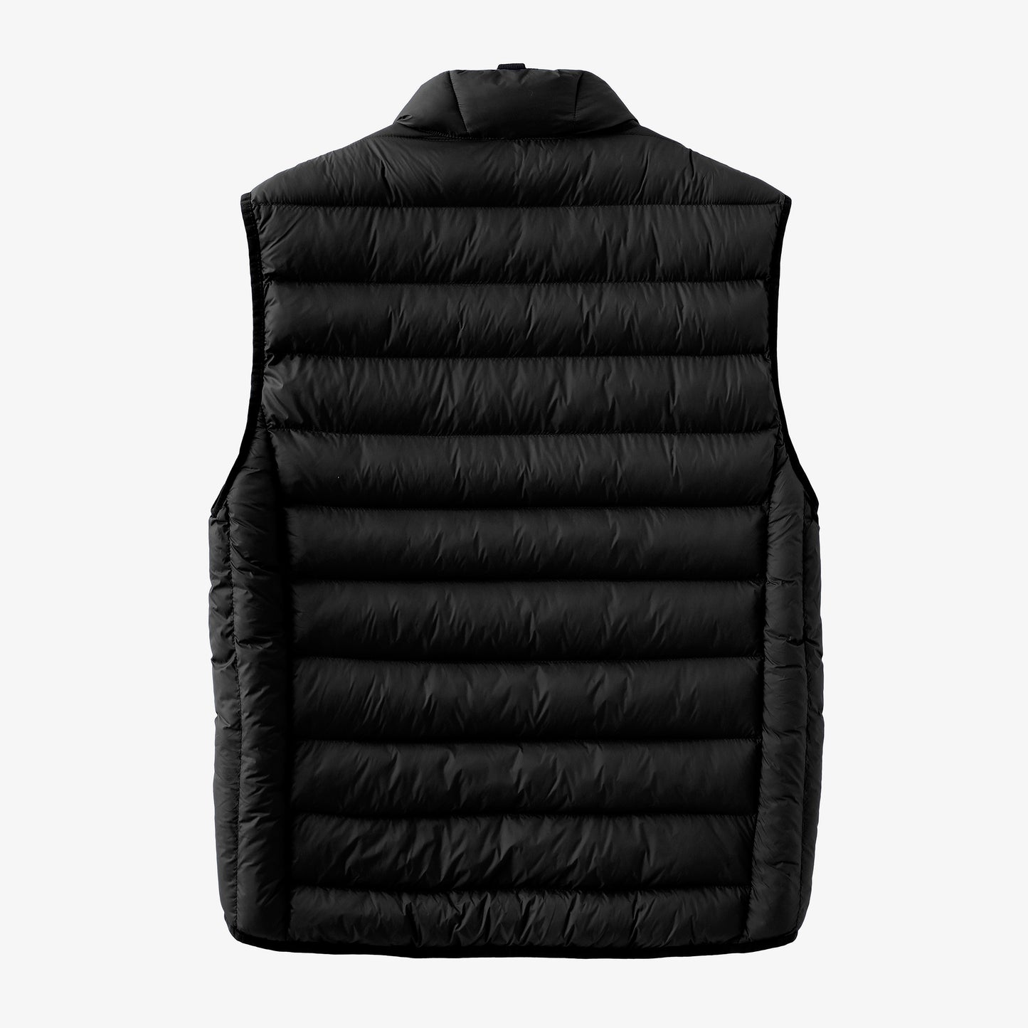 Ärmellose Daunenjacke Piumino in Schwarz