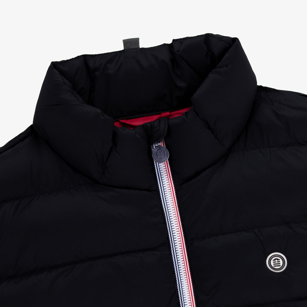 Doudoune sans manches homme col montant noir PIUMINO