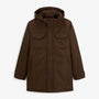 Parka Laurent marron brownie