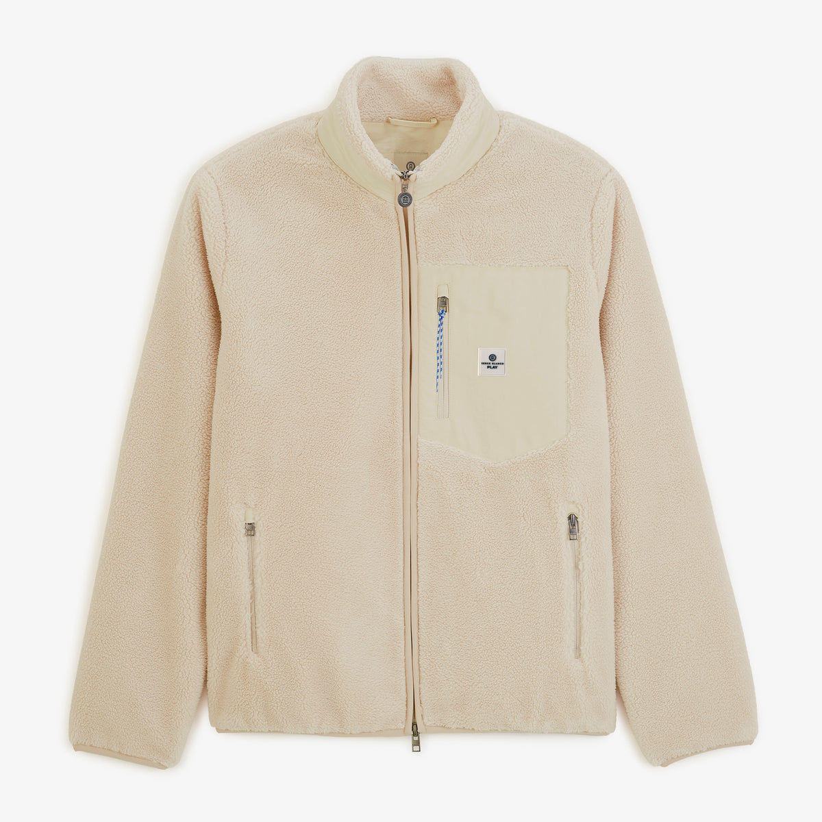 Veste polaire sherpa blanc ivoire Toronto SBPLAY