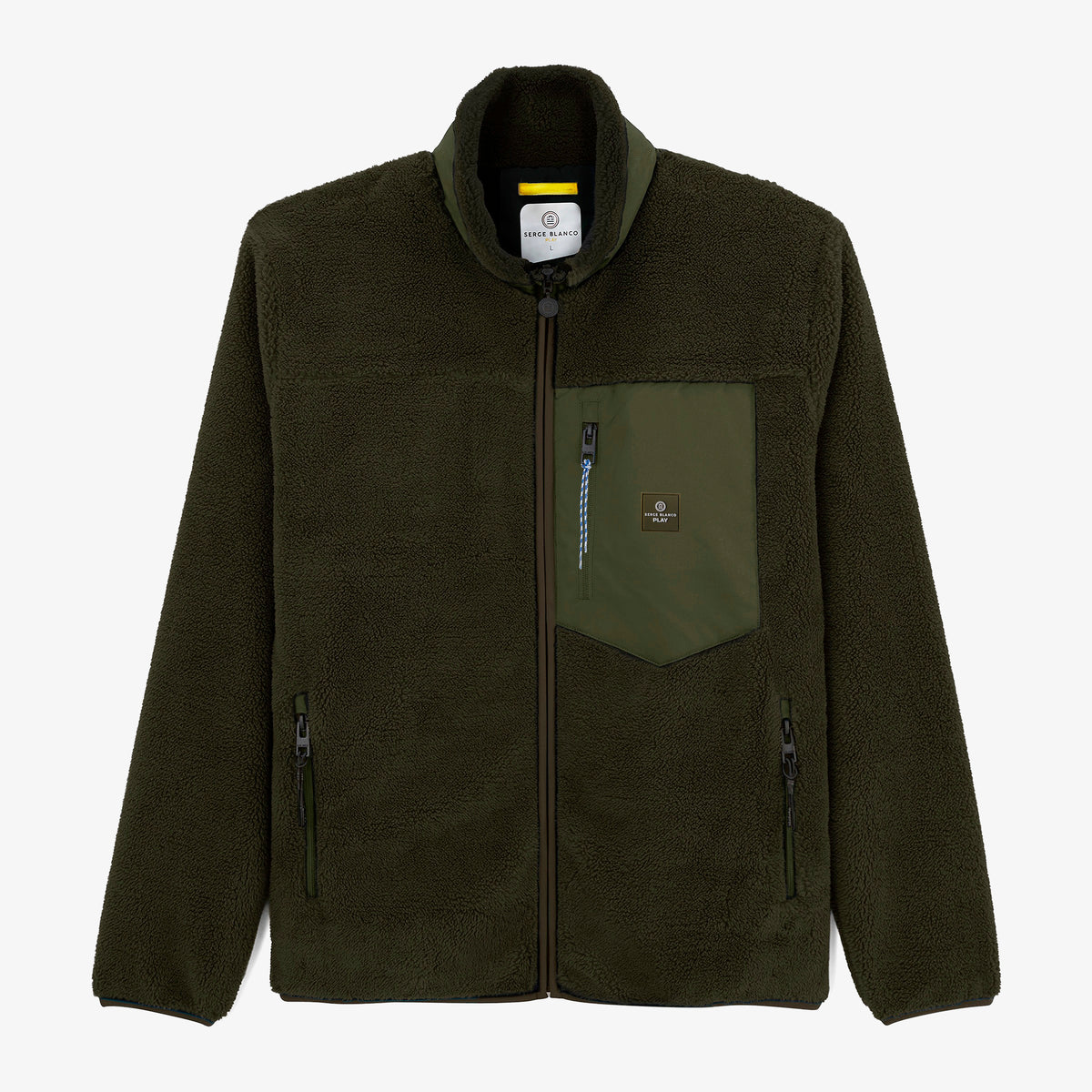 Veste polaire vert militaire Toronto SBPLAY