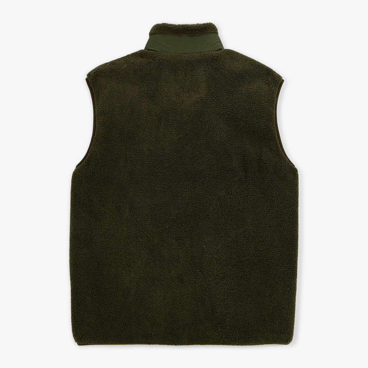 Gilet polaire sherpa sans manches vert militaire Montréal SBPLAY