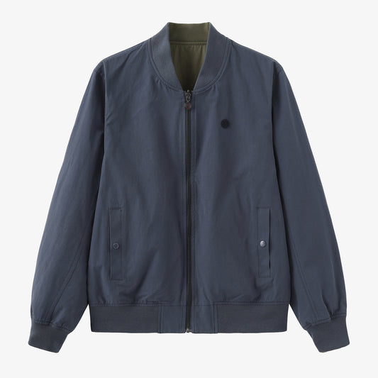 Danielo reversible blue and military bomber